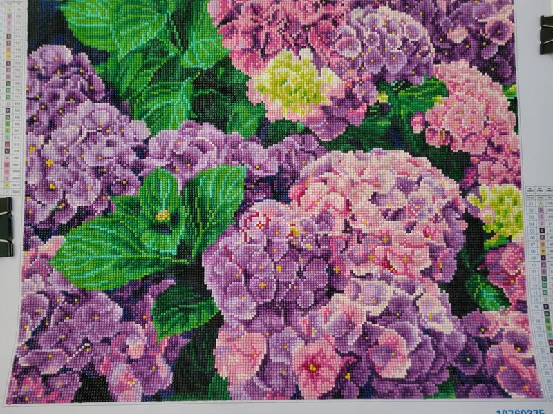 Hydrangea Square Diamond Art Kit by Make Market® | Michaels
