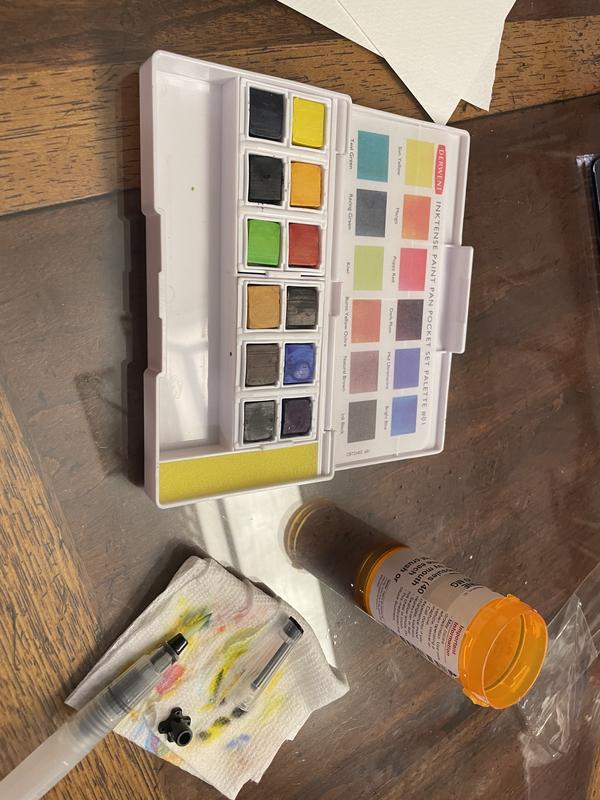 Derwent Inktense Paint Pan Travel Set – ARCH Art Supplies