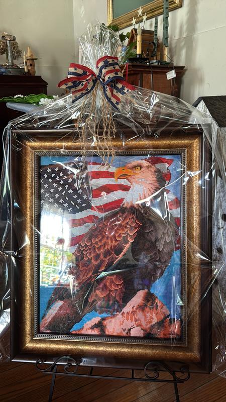 Bimkole 5d Diamond Painting Kit Completo Fai Da Te Coppa Di Polpo, Animale Di Pittura AstrattaPittura Diamante Punto Croce Strass Arte E Creazione Di