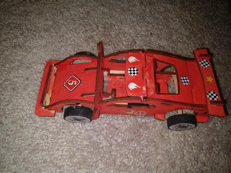 wooden car kits michaels