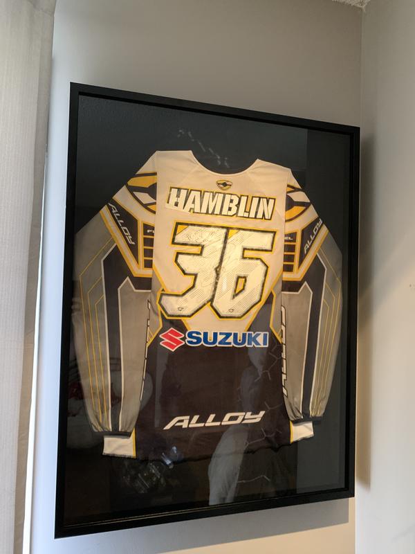 Michaels store jersey frame