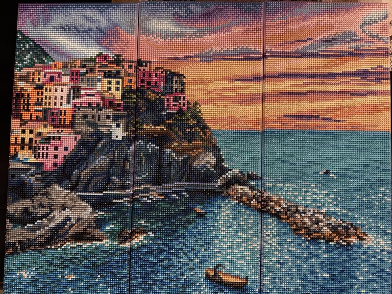 Coast 3-Panel Diamond Art Kit by Make Market® | Michaels