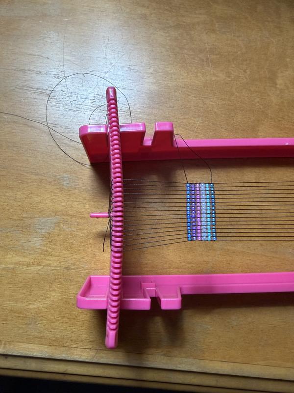 Kit LoomEEZ The Beadsmith – Métier à Tisser Japonais Réglable + Perles Miyuki + Fils & Aiguille – Idéal Débutants Pour Bracelets, Ceintures & Bijoux Perlés