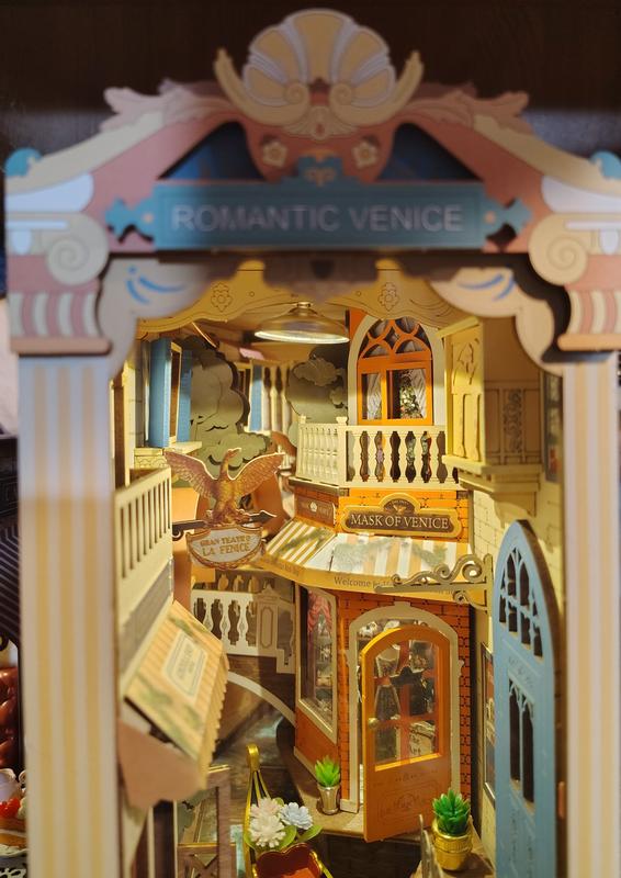 Rolife® Romantic Venice DIY Book Nook Shelf Insert Kit | Michaels