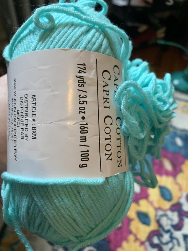 Capri Eco Cotton™ Solid Yarn by Loops & Threads®