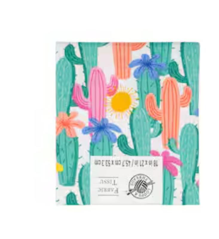 Cactus Cotton Fabric by Loops & Threads | Michaels