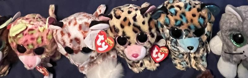 Ty Beanie Boos Livvie Il Leopardo - Peluche 15cm Con Etichette - Nuovo 2021 - Foto 5