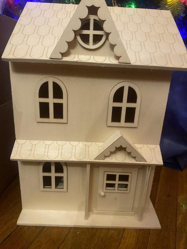 Wooden dollhouse kits store michaels