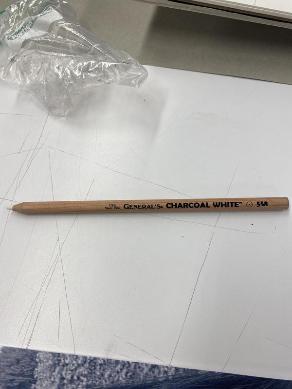 General's Charcoal White Pencils