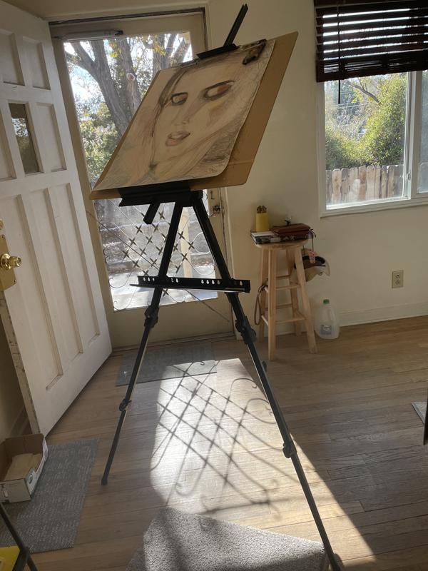 Adjustable Aluminum Floor Easel by Artist's Loft™