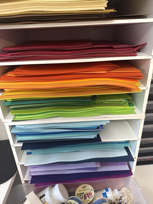 Paquet de papier cartonné couleurs essentielles de 30,4 cm x 30,4