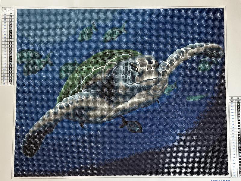 Sea Turtle Diamond Art Kit by Make Market® | Michaels