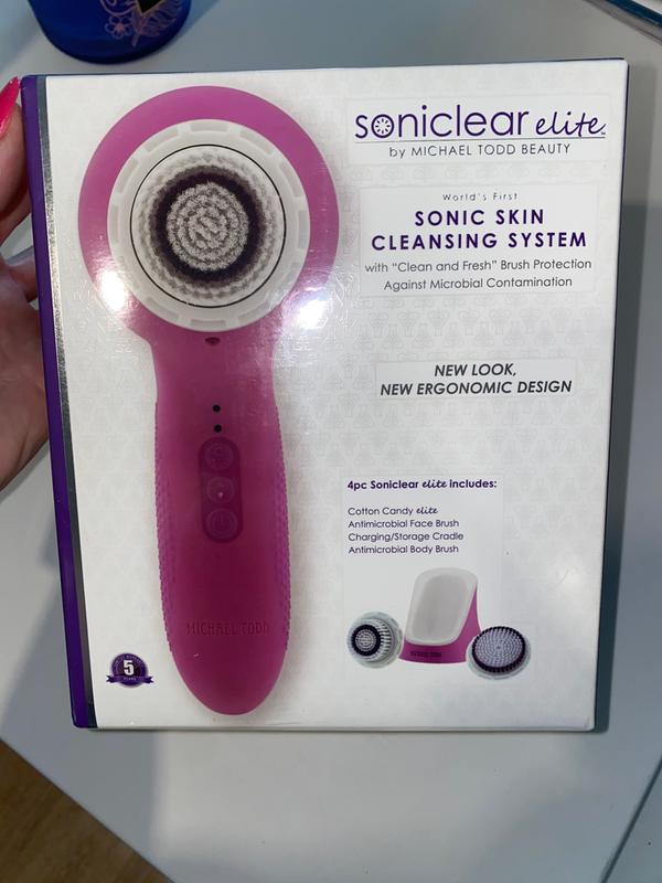 SoniClear Elite Antimicrobial Sonic Skin outlet Cleansing System