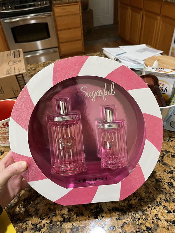 The box was not taped shut properly, but the perfume arrived without damaged