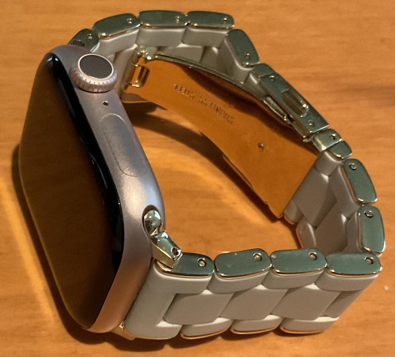 Cinturino Orologio Michele Originale In Silicone Blu - Larghezza 20mm - Nuovo Con Etichette