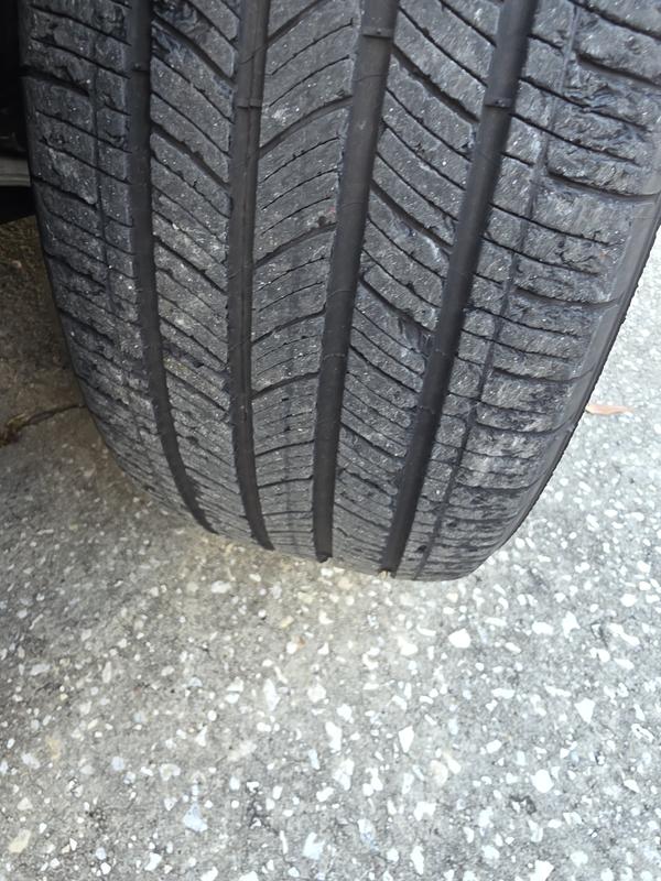 all 4 tires have same issues