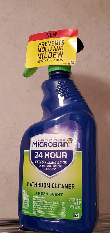 Microban Professional Bathroom Cleaning Solution