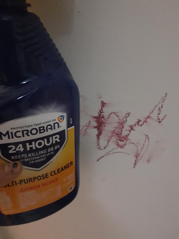 Microban 24 Bathroom Cleaner Citrus