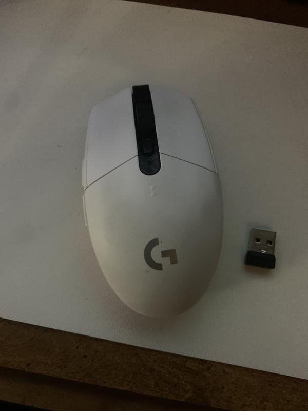 Logitech G305 Wireless Optical Gaming Mouse - White - Micro