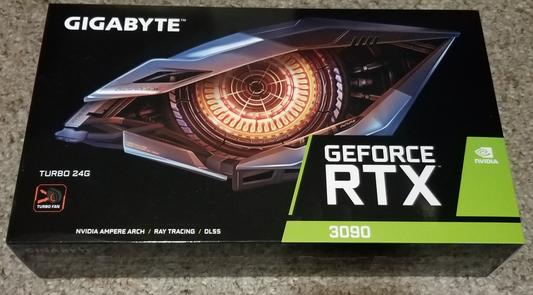 Gigabyte NVIDIA GeForce RTX 3090 Turbo Single-Fan 24GB GDDR6X PCIe