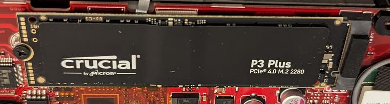Crucial P3 Plus 2 To M.2 PCI Express 4.0 NVMe 3D NAND pas cher
