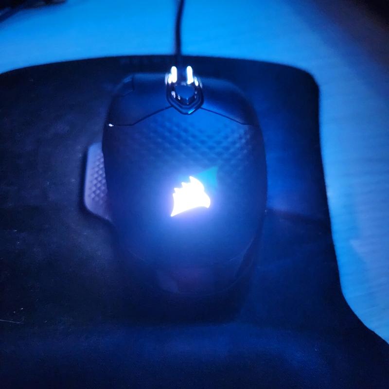 Corsair Dark Core RGB Pro Mouse Replacement Side Grip / Hand Support Cover - Ergonomic Shell Part
