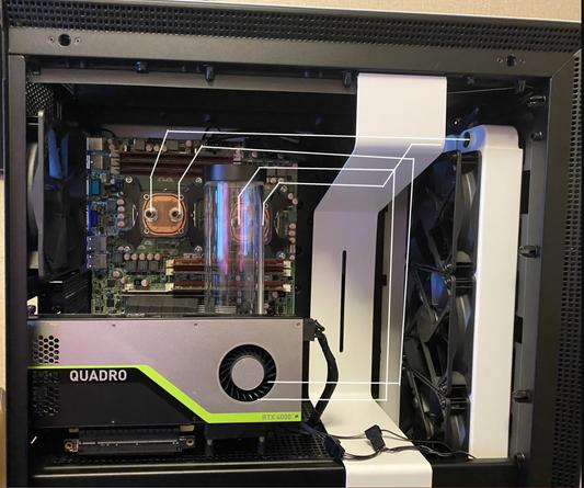 PNY NVIDIA Quadro RTX 4000 Single-Fan 8GB GDDR6 PCIe 3.0
