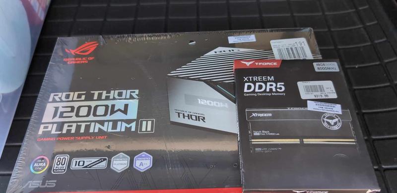 ASUS ROG Thor Platinum II 1200 Watt 80 Plus Platinum ATX ASUS ROG Thor Platinum II 1200 Watt 80 Plus Platinum ATX
