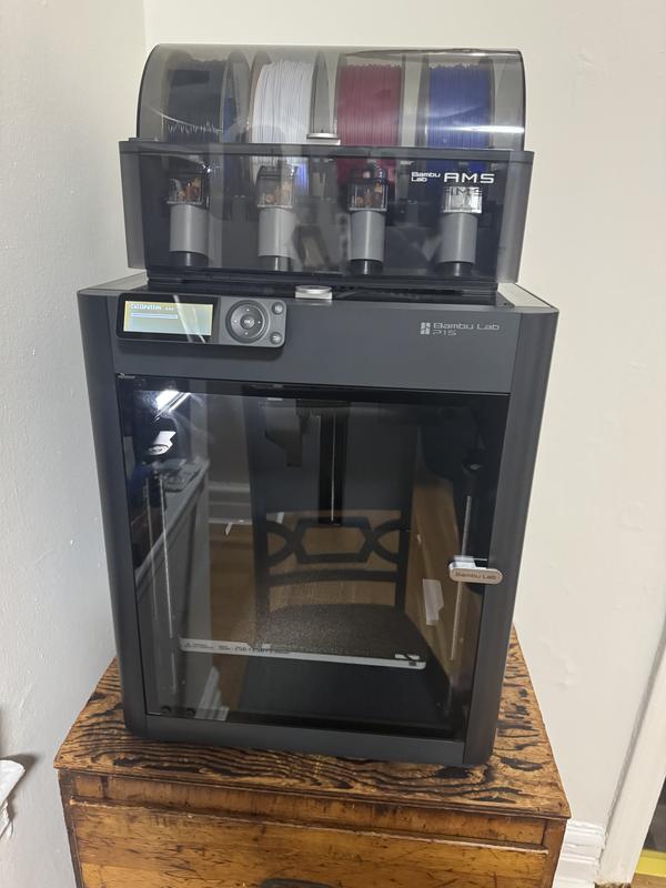 Bambu Lab P1S Combo (With AMS) 3D Printer (Refurbished); 2.8