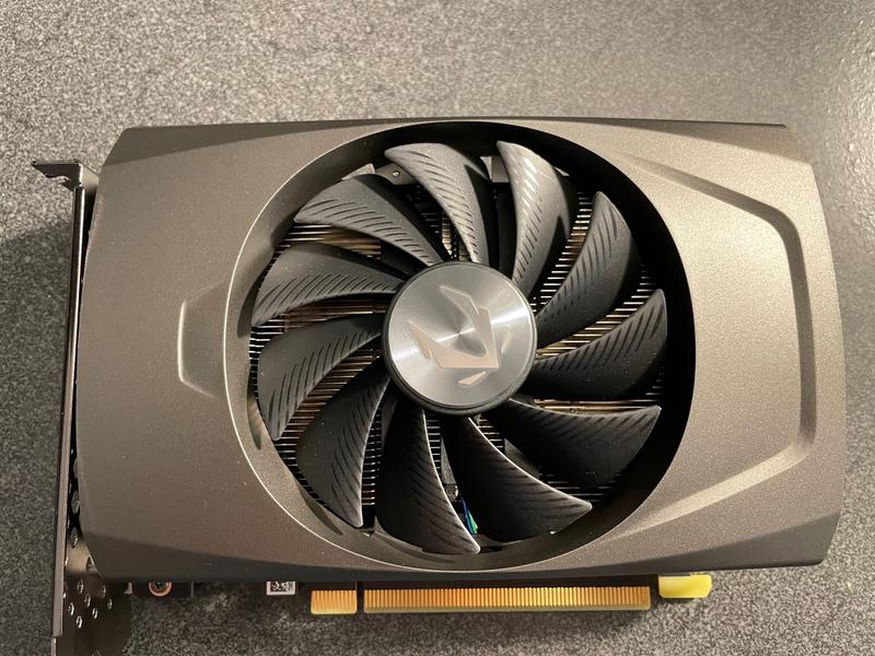 Zotac NVIDIA GeForce RTX 4060 Solo Single Fan 8GB GDDR6 PCIe 4.0