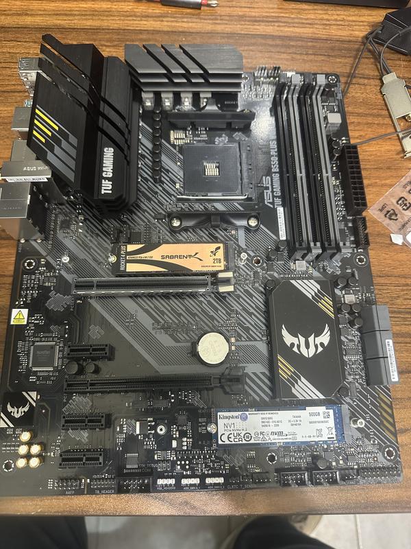 ASUS B550-PLUS TUF Gaming WiFi II AMD AM4 ATX Motherboard - Micro