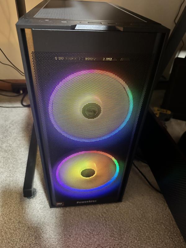PowerSpec G721 Gaming PC; AMD Ryzen 7 9800X3D 4.7GHz Processor