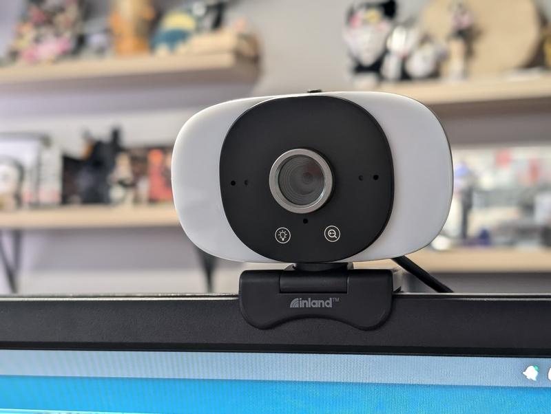 Inland iC820 Light 1080P 30FPS Webcam Micro Center