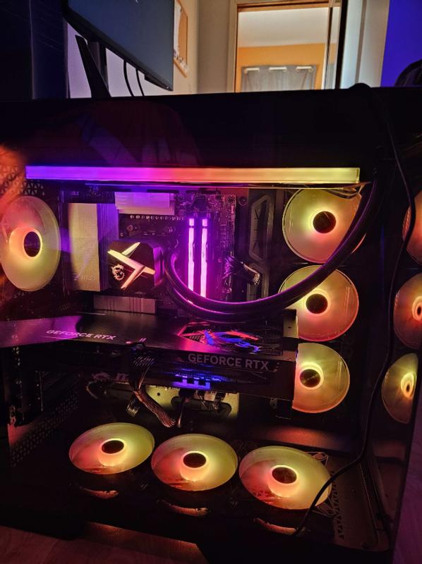 MSI Vision ZS 9NVR-1293US Gaming PC; AMD Ryzen 9 9900X 4.4GHz