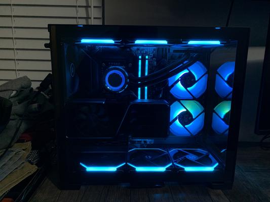 Lian Li O11DMINI Vertical GPU Bracket Kit - PCIE 3.0 Riser Cable For Graphics Card Mounting (Black)