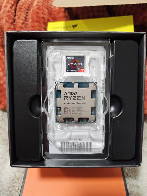 AMD Ryzen 7 7800X3D Raphael AM5 4.2GHz 8-Core Boxed Processor
