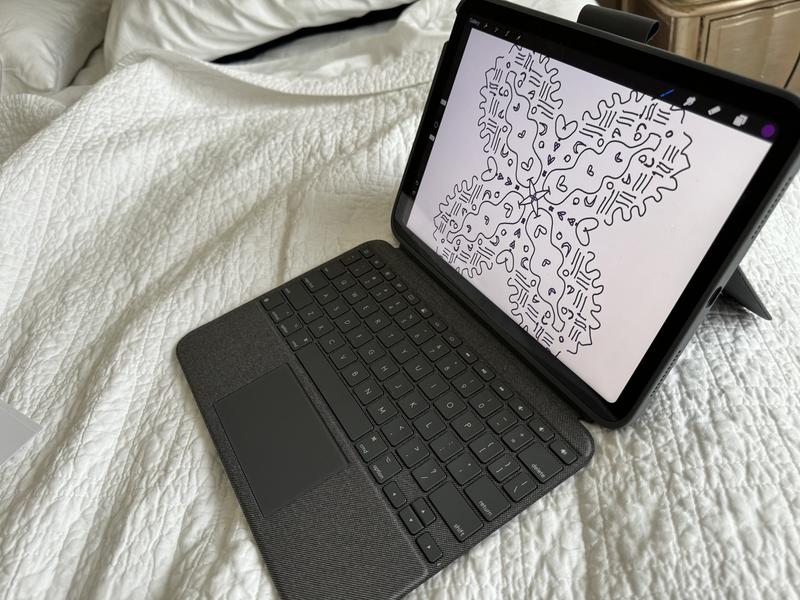 combo touch for iPad 10th グレー iK1059GRA Logitech Combo Touch for iPad 10.9-inch (10th generation
