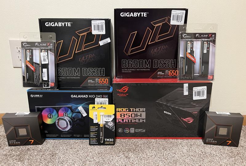 DDR5-6000 32GB + SSD 2TB + B650M DS3Hセット Gigabyte B650M DS3H AMD AM5 microATX Motherboard - Micro Center