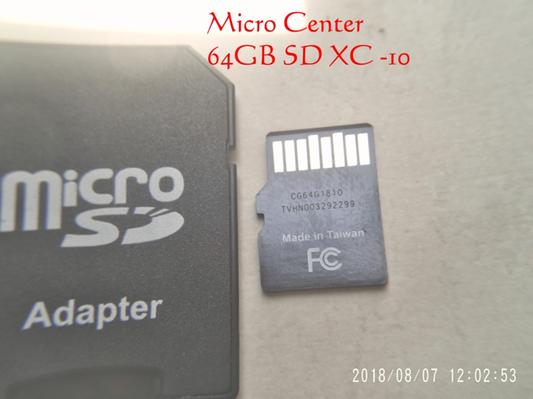 マイクロSD 64GBカード Micro Center 64GB Ultra microSDXC Class 10 Flash Memory Card with