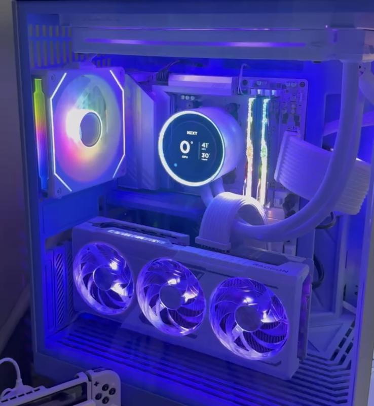 Lian Li SL-INFINITY Fluid Dynamic Bearing 140mm Case Fan - White