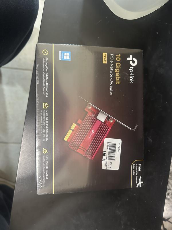 【のんびり】TP-Link 10 Gigabit TX401 TX401 | 10 Gigabit PCI Express Network Adapter | TP-Link