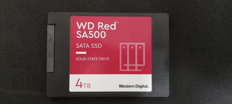 WD Red SA500 4TB SSD 3D NAND SATA III 6Gb/s 2.5
