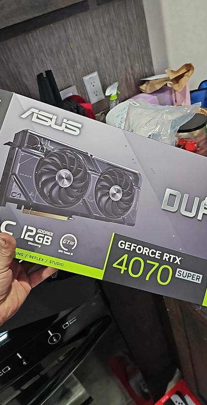 ASUS NVIDIA GeForce RTX 4070 Super Dual Overclocked Dual Fan ASUS NVIDIA GeForce RTX 4070 Super Dual Overclocked Dual Fan