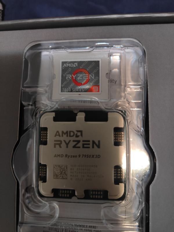 AMD Ryzen 9 7950X 3D 5.70GHz CPU (100-100000908WOF) for sale online