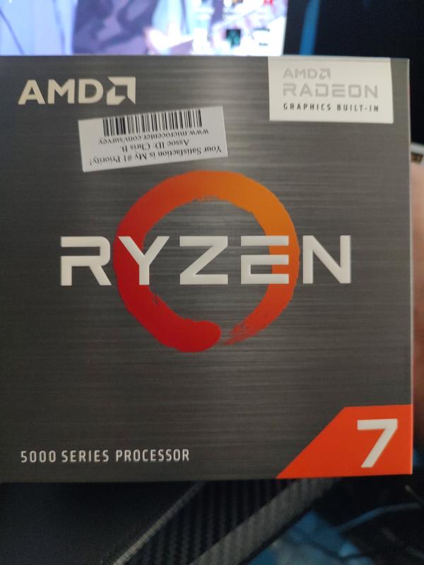AMD Ryzen 7 5700G Cezanne 3.8GHz 8-Core AM4 Boxed Processor