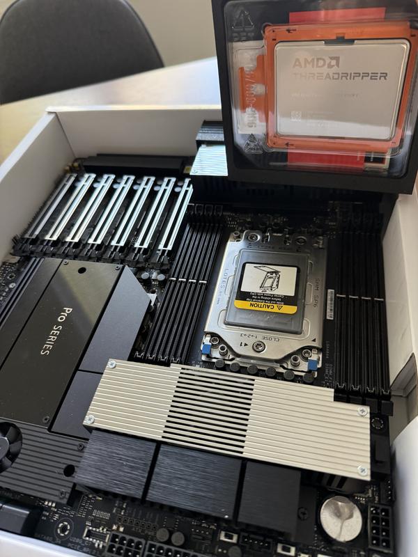 ASUS WRX90E-SAGE Pro WS SE AMD sTR5 EEB Motherboard - Micro Center