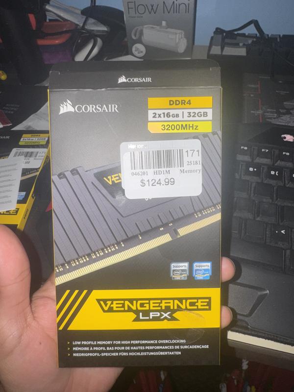 Corsair Vengeance LPX 32GB (2 x 16GB) DDR4-3200 PC4-25600 CL16