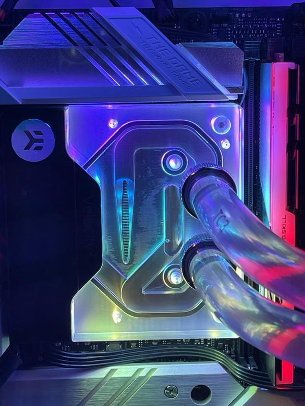 EKWB EK-Quantum Velocity2 D-RGB - 1700 Nickel + Plexi