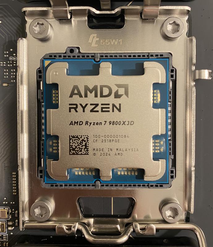 動作品 AMD Ryzen 7 9800X3D Socket AM5 CPU AMD Ryzen 7 9800X3D Review - Introduction