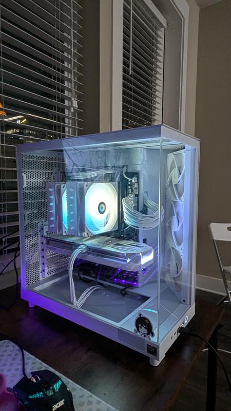 PowerColor AMD Radeon RX 9060 XT Hellhound Spectral White